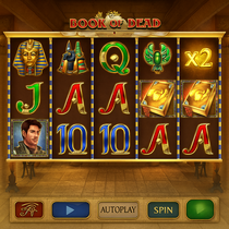 Casinia - Book of Dead Slot Game - Play'n GO