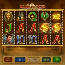 Casinia - Book of Dead Slot Game - Play'n GO