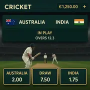 Casinia - Cricket Betting - Test and T20 Matches